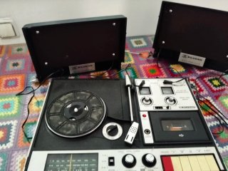 Tocadiscos Radio Cassette Silvano Vintage