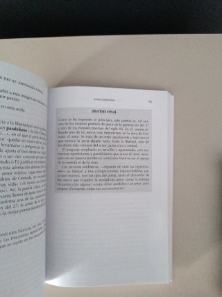 Antología poética de la generación del 27.