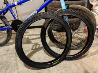 Bicicleta BMX azul