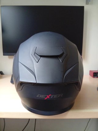 Casco Moto Modular Dexter Negro