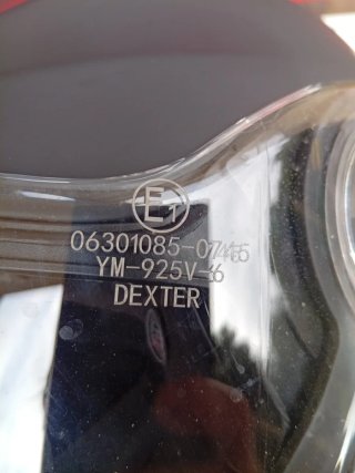 Casco Moto Modular Dexter Negro