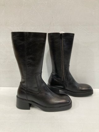 ESTRENA Botas Miista Marlies Piel Negra t.38