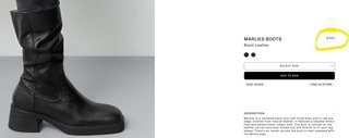 ESTRENA Botas Miista Marlies Piel Negra t.38