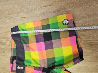 Roxy Pantalón Corto Multicolor Cuadros