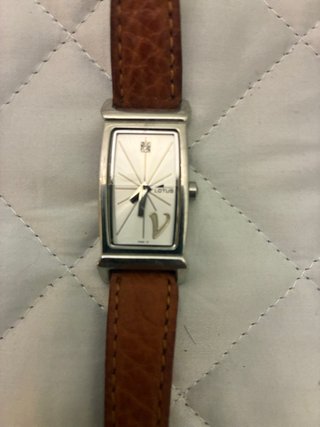 Reloj Lotus Plata y Marrón