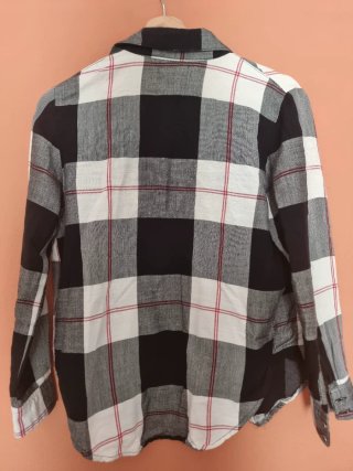 Camisa de quadrados Mango XS