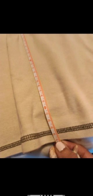 Camiseta beige Pull&Bear