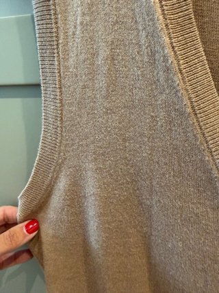 Chaleco Mango Beige