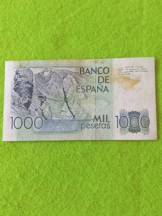 Billete 1000 pesetas Banco de España 1979