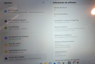 Tablet GALAXY TAB A9+   con teclado y funda