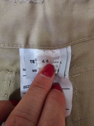 Pantaloncini cargo Ciengei beige