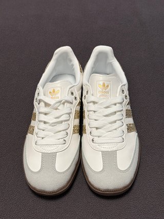 Adidas Samba Dorado Glitter Mujer 39 1/3