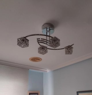 Lámpara de techo moderna 4 luces