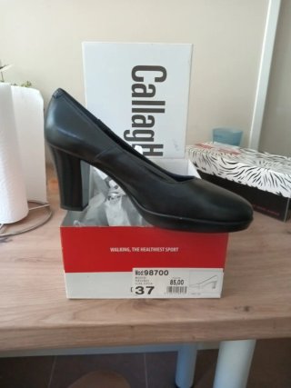 Zapatos de tacón Callaghan Mujer Talla 37 Negros.