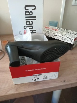 Zapatos de tacón Callaghan Mujer Talla 37 Negros.