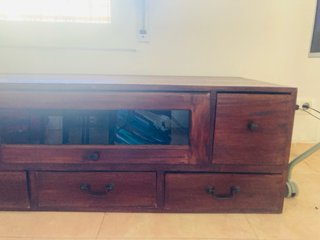 Mueble TV Madera Mango