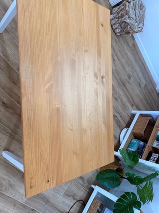 Mesa de comedor madera 125x74x75