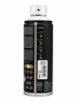 MTN PRO Pintura Spray RAL 9010 Blanca 400ml