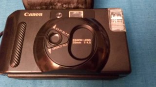 Canon Snappy S - Camara foto fotos Analógica Negra