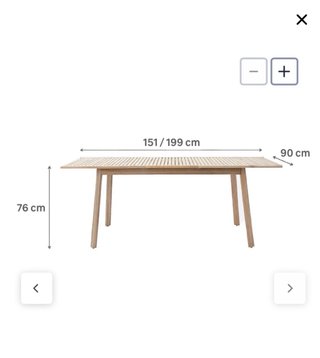Tavolo da giardino allungabile in legno
