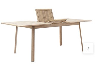 Tavolo da giardino allungabile in legno