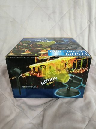 Proyector Láser Festivo Figuras Intercambiables