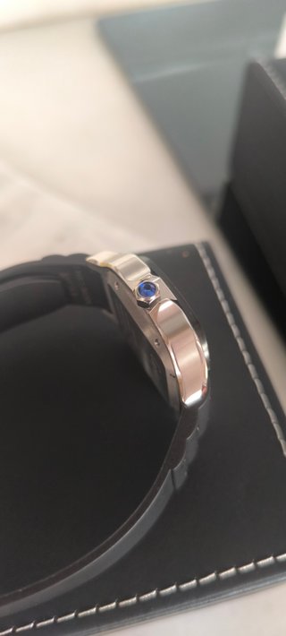 Cartier Santos Sport Negro/Plata