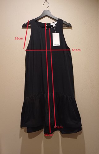 Abito COS 100% Lyocell Nero Taglia M