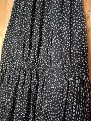 Vestido largo H&M estampado