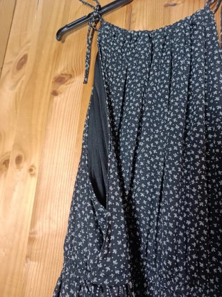 Vestido largo H&M estampado