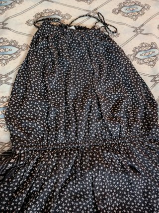 Vestido largo H&M estampado