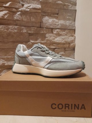 Zapatillas CORINA beige/verde