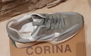 Zapatillas CORINA beige/verde