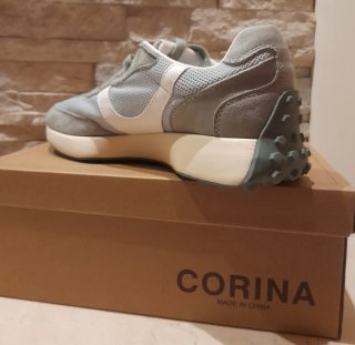Zapatillas CORINA beige/verde