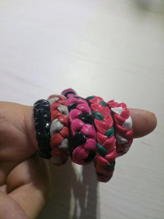 5 Pulseras Cuero