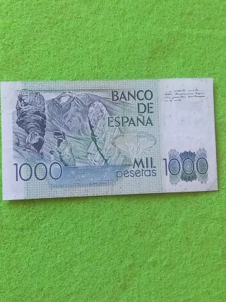 Billete 1000 pesetas España 1979