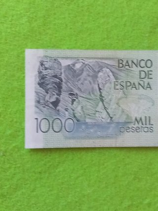 Billete 1000 pesetas España 1979