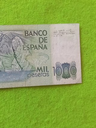 Billete 1000 pesetas España 1979