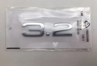 EMBLEMA LATERAL O TRASERO AUDI 3.2