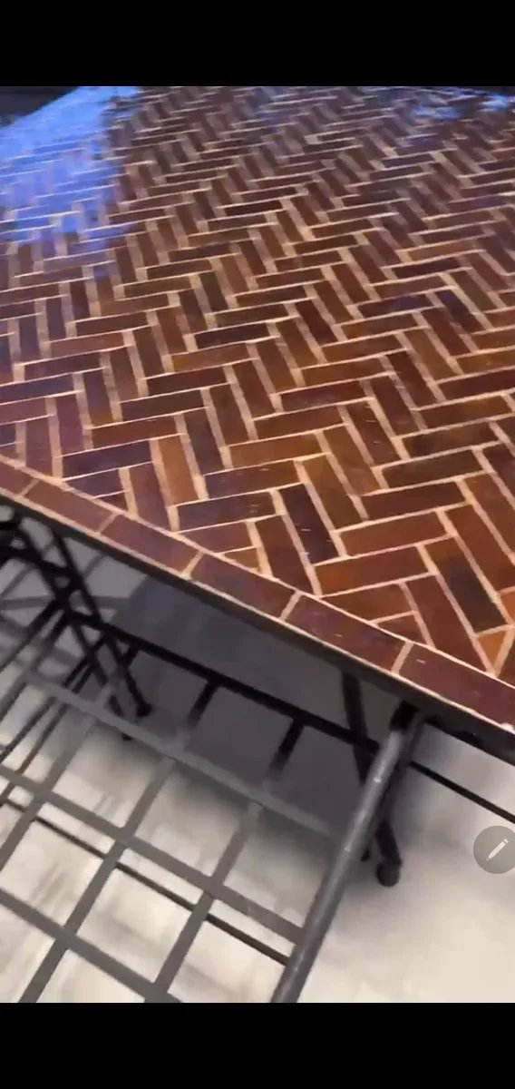Mesa mosaico artesanal 120cm