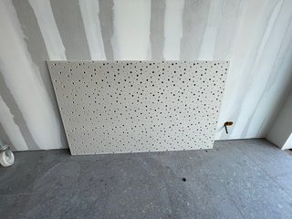 Panel acústico perforado