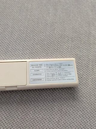 CASIO PQ-7 OROLOGIO DIGITALE VINTAGE SVEGLIA