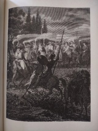 Libro antiguo Don Quijote