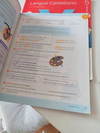 Lengua castellana, 5 Primaria