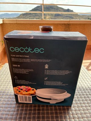 Cecotec Máquina de Waffles 1000W