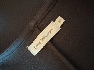 Tubino nero Calvin Klein taglia M