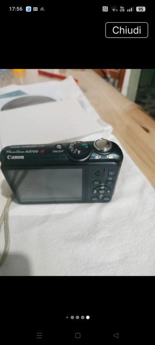 Canon PowerShot A2100 IS Fotocamera Digitale