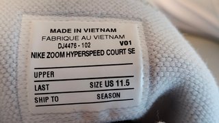 Zapatillas Indoor Nike Zoom Hyperspeed Court SE