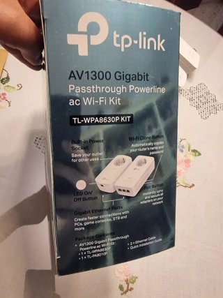TP-Link PLC a WiFi 1300Mbps