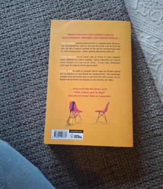 Libro tres citas con Carter